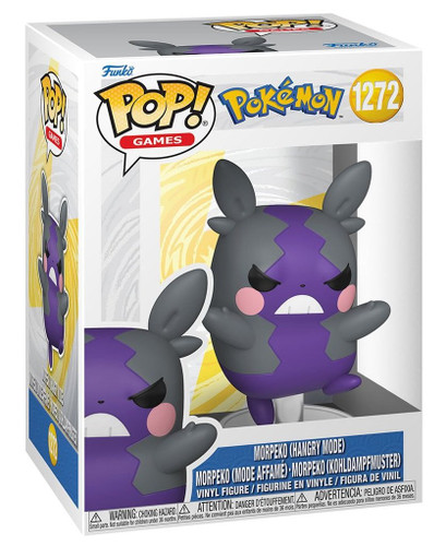 Funko Pop! Games Pokemon 1272 Morpeko (Hangry Mode)