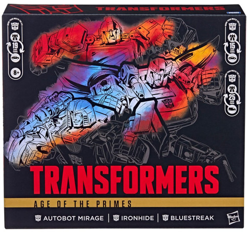 Hasbro Transformers Age of the Primes Generations Selects Deluxe Class Mirage, Ironhide, & Bluestreak Set