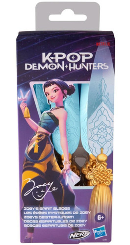 Hasbro Nerf KPop Demon Hunters Zoey's Spirit Blades Roleplay Prop Replica