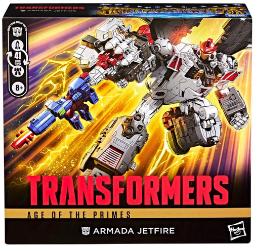 Hasbro Transformers Age of the Primes Commander Class Armada Jetfire with Requiem Blaster