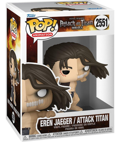  Funko Pop! Animation Attack on Titan 2551 Eren Jaeger / Attack Titan 