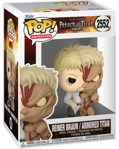  Funko Pop! Animation Attack on Titan 2552 Reiner Braun / Amrored Titan 