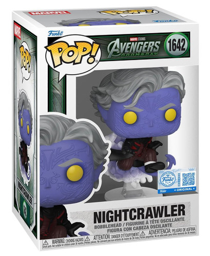Funko Pop! Marvel Avengers Doomsday 1642 Nightcrawler (Entertainment Earth Exclusive)