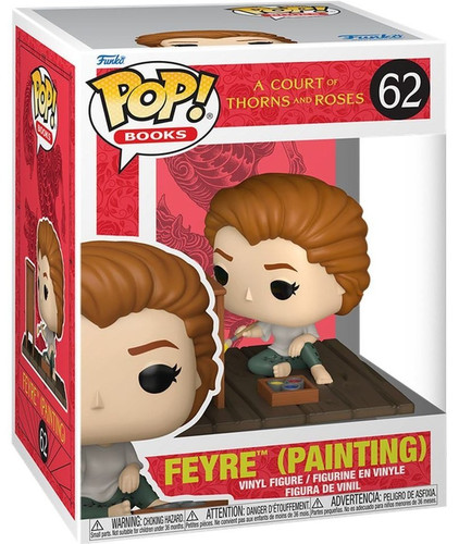 Funko Pop! Books A Court of Thrones and Roses 62 Feyre with Drawers Premium