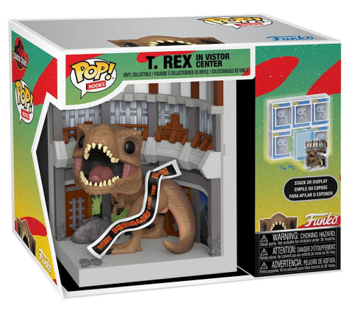 Funko Pop! Nook Jurassic Park T Rex in Visitor Center