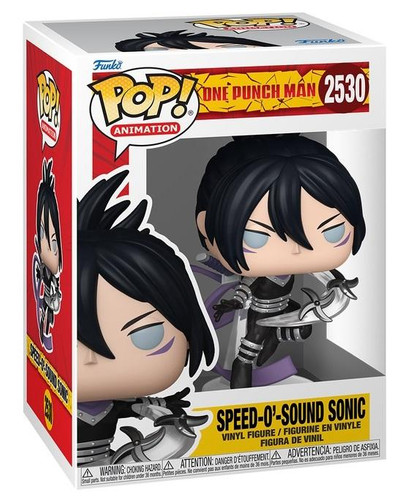  Funko Pop! Animation One Punch Man 2530 Speed-O'-Sonic 