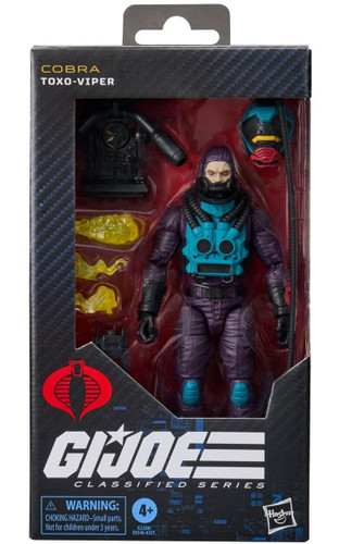 Hasbro G.I. Joe Classified Series #209 Toxo-Viper 6" Figure