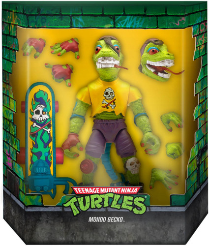 Super7 Teenage Mutant Ninja Turtles Ultimates Mondo Gecko 7" Figure