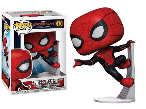 Funko Pop! Marvel Spider-Man Far From Home 470 Spider-Man Upgrade Suit