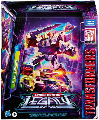 Hasbro Transformers Legacy Leader Class Blitzwing