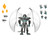  NECA Gargoyles Ultimate Steel Clan Robot 7" Figure 