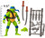 Playmates Teenage Mutant Ninja Turtles: Mutant Mayhem Movie Basic Leonardo 4.5" Figure