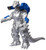 Bandai Godzilla Movie Monster Series 2002 Mechagodzilla Vinyl Figure
