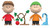 Super7 ReAction Peanuts Charlie Brown & Linus 3.75" Figures