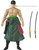 Bandai One Piece Anime Heroes Roronoa Zoro Three Sword Style 6" Figure