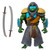  Mattel Masters of the Universe Origins Turtles of Grayskull Stealth Ninja Leonardo 5.5" Figure 