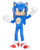 Jakks Pacific Sonic 3 Movie Sonic 12" Figure