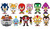Monogram Sonic the Hedgehog Series 3 3D Foam Bag Clips