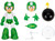  Jada Toys Mega Man Hyber Bomb 1/12 Scale Figure 