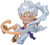 Banpresto One Piece World Collectables Gear 5 Luffy Version A Minifigure