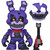 Funko Five Nights at Freddy's Snap Nightmare Bonnie Mini-Figure