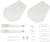  Bandai Tamashii Stage Act. 5 for Mechanics Clear Support Stand Set 