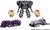 Hasbro Transformers Dramatic Capture Series DCS-3 Triple Threat Astrotrain, Blitzwing, and Starscream Set