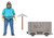 Mattel A Minecraft Movie Steve Explosive Escape Pack 4" Scale Figure Set
