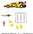 Takara TOMY Transformers Missing Links C-05 Sunstreaker