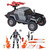  Hasbro G.I. Joe Classified Series Cobra Night Attack 4-WD Stinger 6" Figure and Vehicle Set 