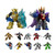  Blokees Transformers Galaxy Version Defender Wave 2 The Overthrown Blind Box Single Model Kit 