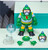  Jada Mega Man Bubble Man Deluxe 1/12 Scale Figure 