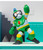  Jada Mega Man Bubble Man Deluxe 1/12 Scale Figure 