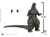 Hiya Godzilla vs King Ghidorah 1991 Godzilla Hokkaido Exquisite Basic Action Figure PX Previews Exclusive