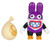 Jakks Pacific Super Mario Wave 49 Nabbit with Bag 4" Figure