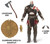  Spin Master Playstation Shapes Collection God of War Kratos 6" Figure 