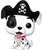  Funko Pop! Disney 101 Dalmatians 1745 Patch as a Pirate (Specialty Series) 