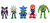 Jakks Pacific DC x Sonic the Hedgehog Series 2 Blind Bag 2.5" Mini-Figure Single Pack