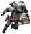  Blokees Star Wars Classic Class CC05 The Mandalorian and Grogu Din Djarin & Grogu Model Kit 