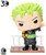 Funko Pop! Animation One Piece Straw Hat Pirates 2331 Roronoa Zoro (Entertainment Earth Exclusive)