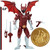  Playmates Godzilla vs Mighty Morphin Power Rangers II Wave 1 Kaiju Ranger Red Rodan 5" Figure 