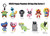  Monogram Poppy Playtime Series 2 3D Foam Bag Clip Blind Bag Single 