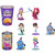 K-Pop Demon Hunters For the Fans Collecible Blind Box Figure (Package shape chosen at random)