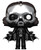  Funko Pop! Rocks Ghost 512 Bat Wing Papa (Diamond Collection) 