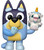 Funko Pop! Animation Bluey 2371 Bandit with Unicorse (Specialty Series)