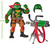  Playmates Teenage Mutant Ninja Turtles x G.I. Joe Raphael x Roadblock Figure 