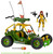  Playmates Teenage Mutant Ninja Turtles x G.I. Joe All-Weather and Environment (AWE) Shell-Striker Vehicle with April O'Neil Figure 