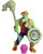  Trick or Treat StudiosToxic Crusaders Toxie Glow in the Dark 5" Figure (Entertainment Earth Exclusive) 