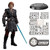  Blokees Star Wars Champion Class 08 Revenge of the Sith Anakin Skywalker Model Kit 