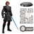 Blokees Star Wars Champion Class 08 Revenge of the Sith Anakin Skywalker Model Kit